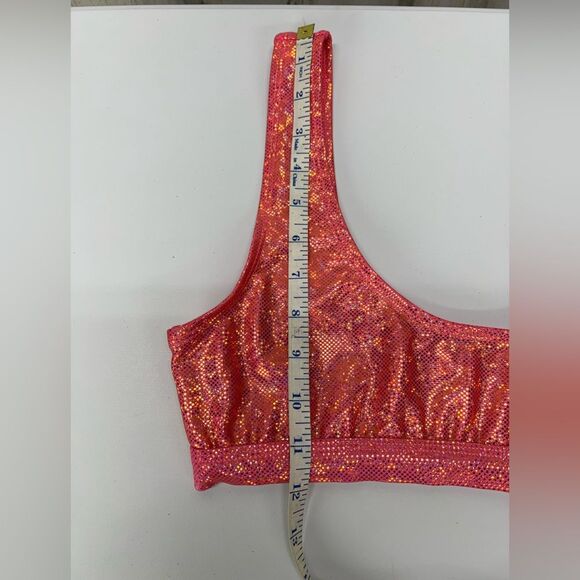 Dippin Daisy’s Swimwear Pink Metallic Bikini Medium - Picture 5 of 10